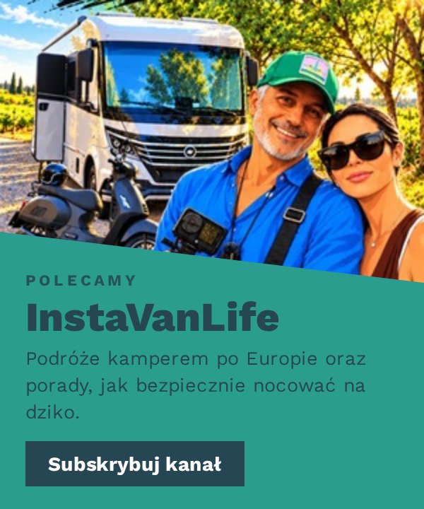 InstaVanLife – kanał o podróżach kamperem na YouTube
